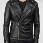 Mens-Biker-Leather-Jacket-Black-Sheepskin