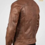 Men's-Brown-Lavendard-Biker-Leather-Jacket-2